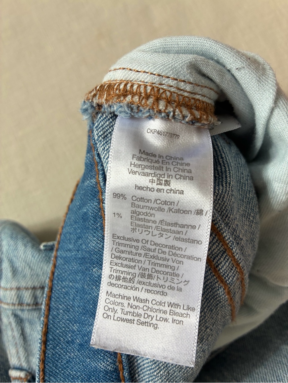 Madewell High Rise Slim Boy Jean 25 Light Blue Distressed Women’s Jeans - Picture 7 of 10